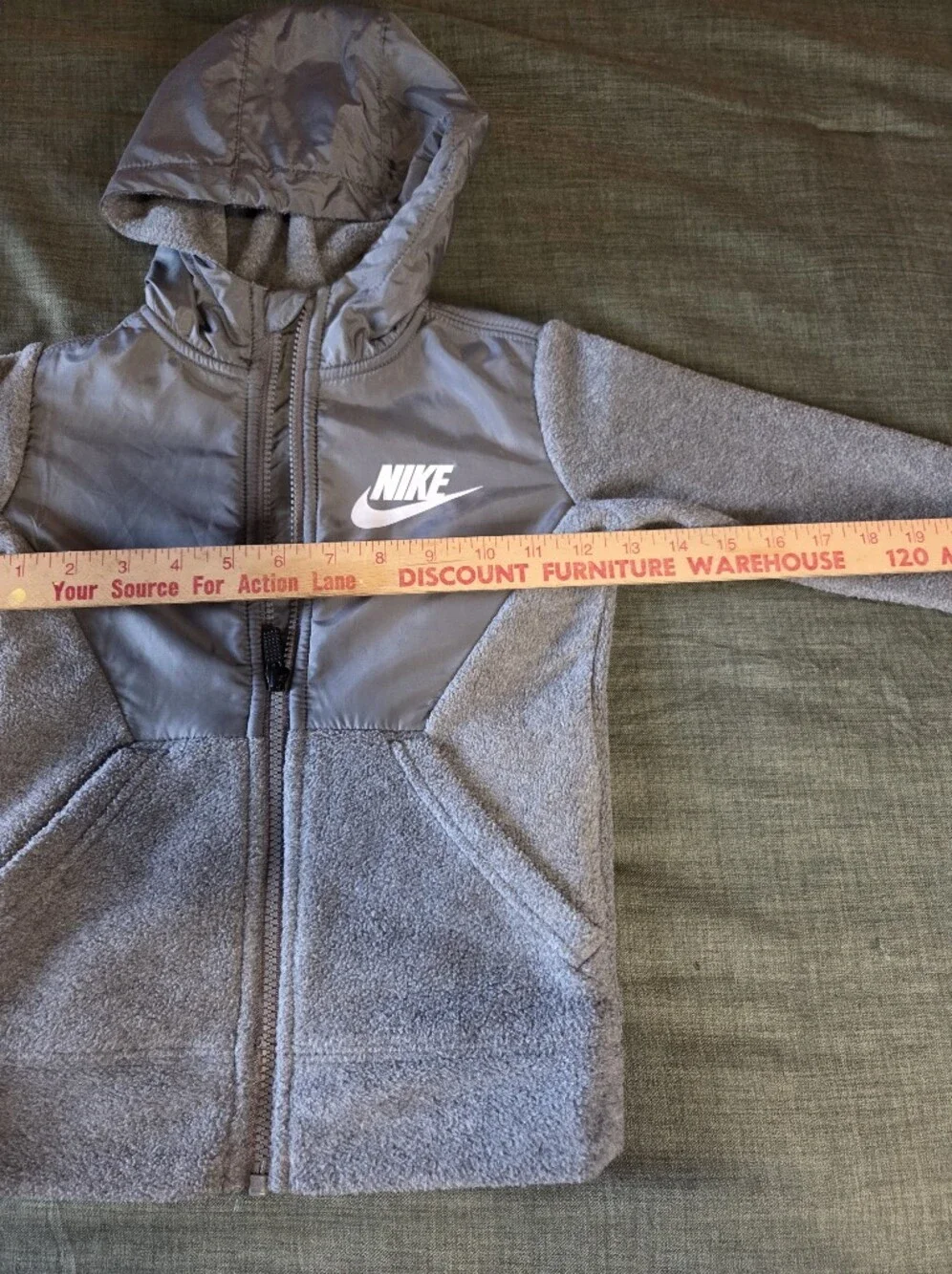 Nike Fleece Full Zip Jacket Size XS/ 4